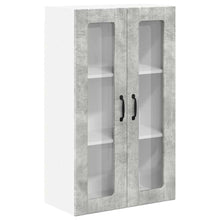 Keukenkast aan de muur met plank Beton Grijs 60 x 31 x 100 cm