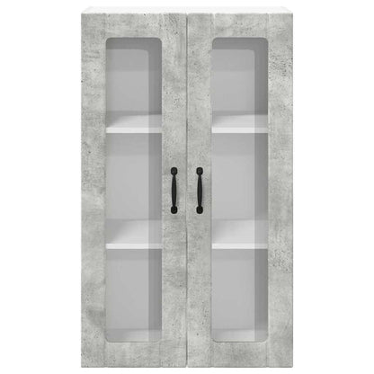 Keukenkast aan de muur met plank Beton Grijs 60 x 31 x 100 cm
