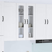 Keukenkast 60x31x100 cm hoogglans wit