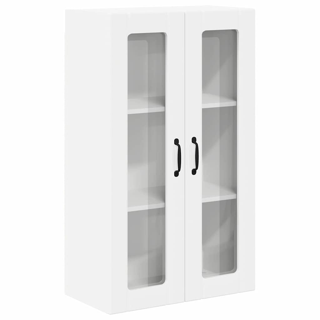 Keukenkast aan de muur met plank Hoogglans wit 60 x 31 x 100 cm