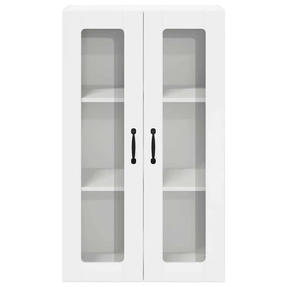 Keukenkast aan de muur met plank Hoogglans wit 60 x 31 x 100 cm