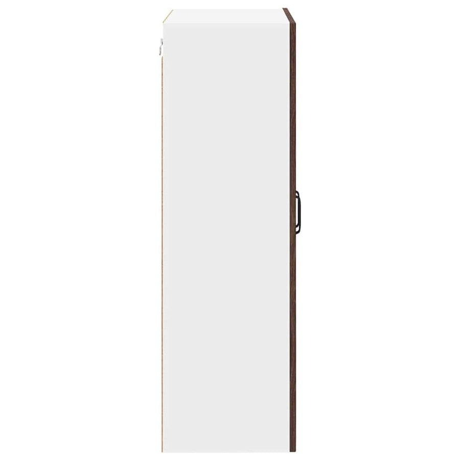 Keukenkast aan de muur met plank Bruin Eiken 60 x 31 x 100 cm