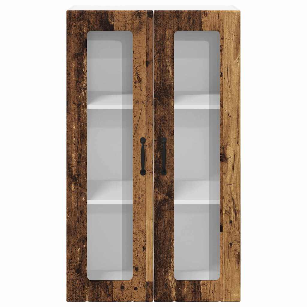 Keukenkast aan de muur Oud Hout 60 x 31 x 100 cm Bewerkt hout