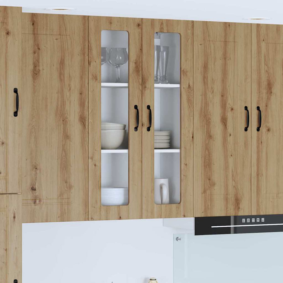 Keukenkast aan de muur met plank Artisan Eiken 60 x 31 x 100 cm