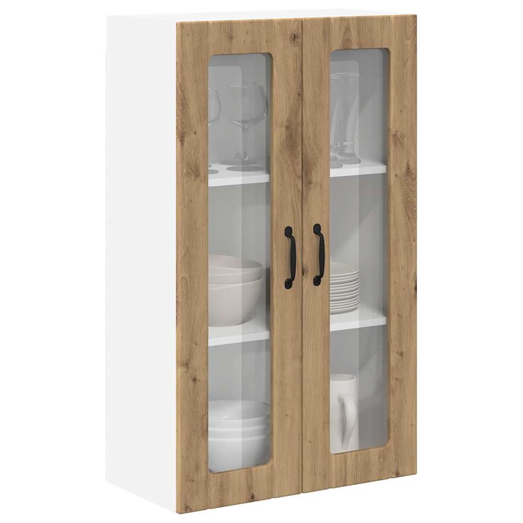 Keukenkast aan de muur met plank Artisan Eiken 60 x 31 x 100 cm