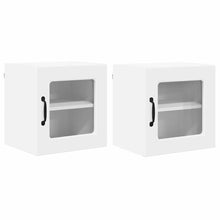 Keukenkast aan de muur 2 pcs Wit 40 x 31 x 40 cm Bewerkt hout