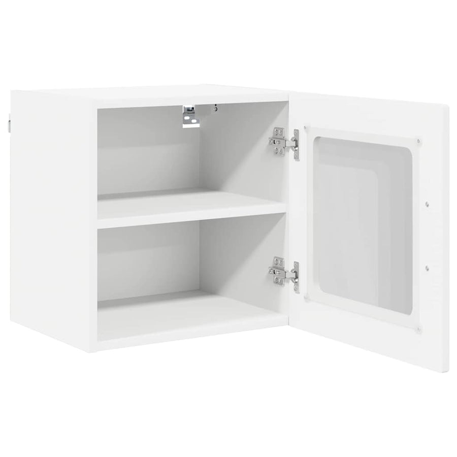 Keukenkast aan de muur 2 pcs Wit 40 x 31 x 40 cm Bewerkt hout