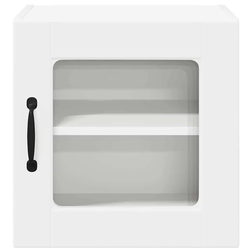Keukenkast aan de muur 2 pcs Wit 40 x 31 x 40 cm Bewerkt hout