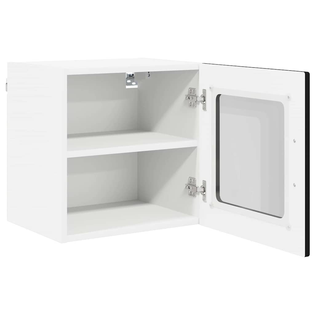 Keukenkast aan de muur Zwart 40 x 31 x 40 cm Bewerkt hout