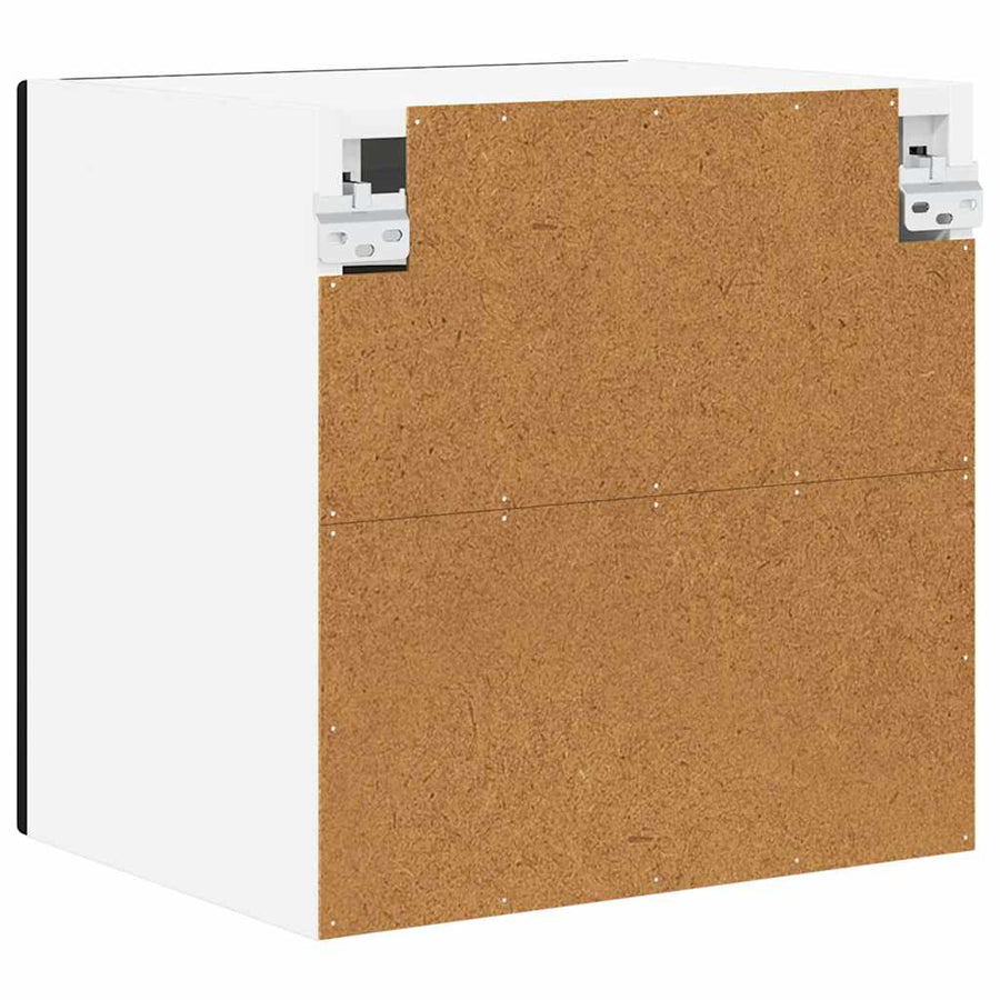 Keukenkast aan de muur Zwart 40 x 31 x 40 cm Bewerkt hout