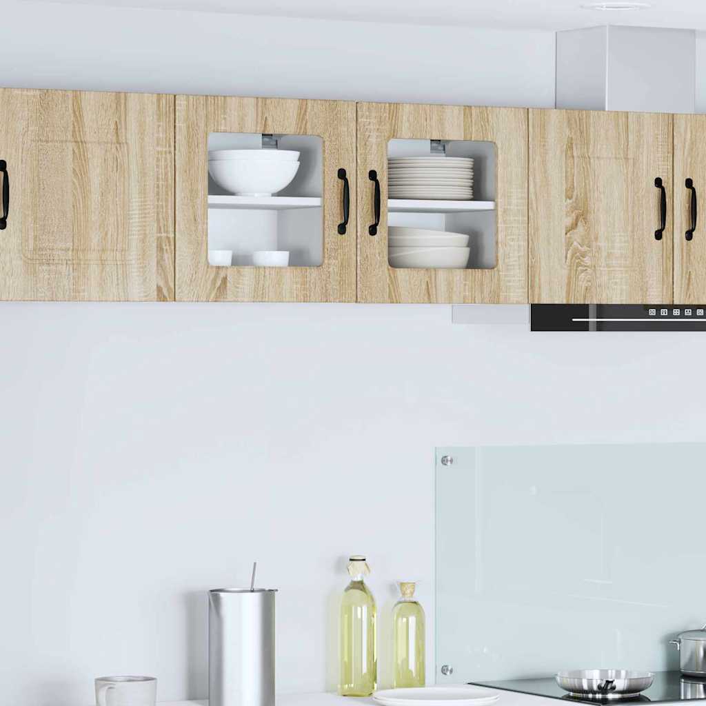 Keukenkast aan de muur met plank Sonoma Eiken 40 x 31 x 40 cm