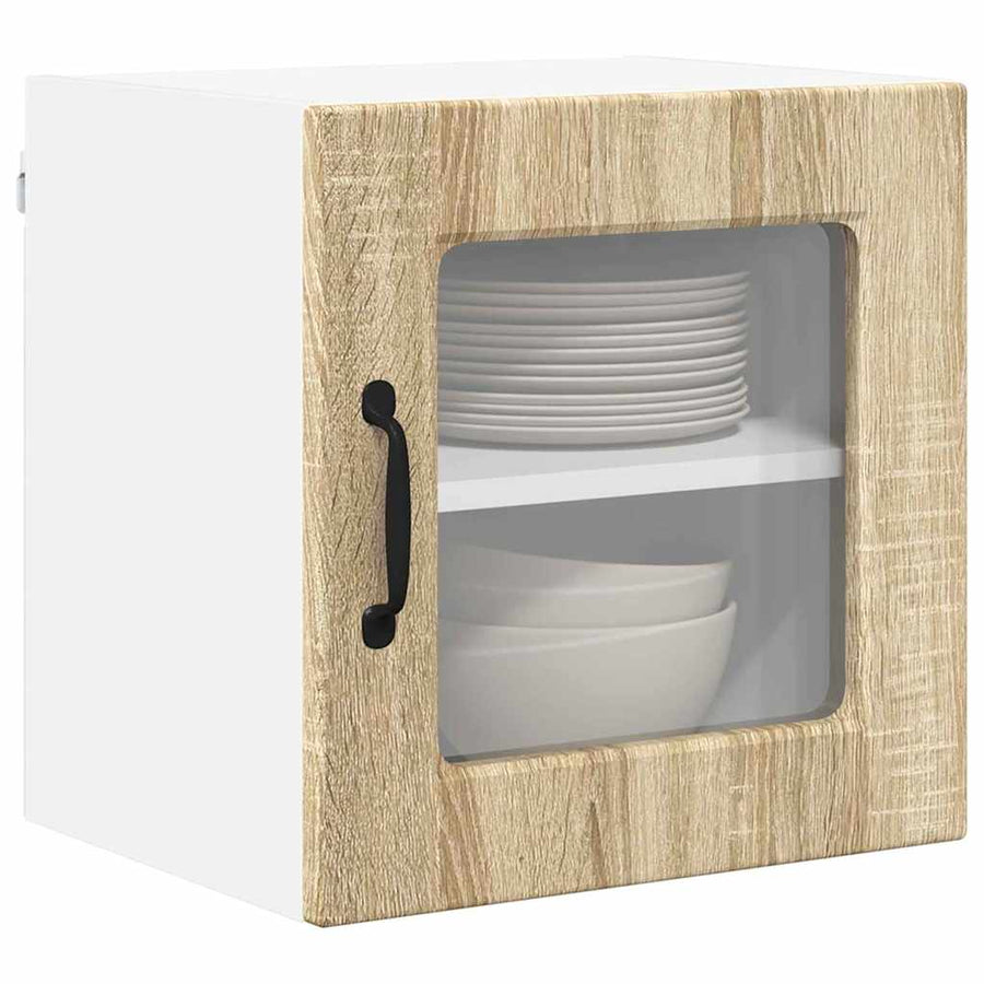 Keukenkast aan de muur met plank Sonoma Eiken 40 x 31 x 40 cm