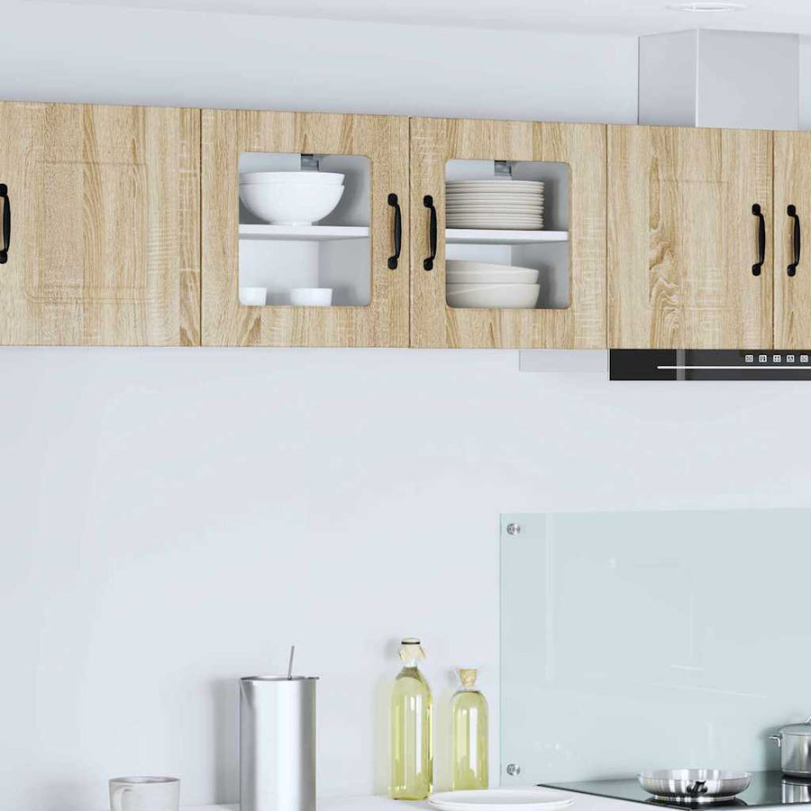 Keukenkast aan de muur 2 pcs Sonoma Eiken 40 x 31 x 40 cm