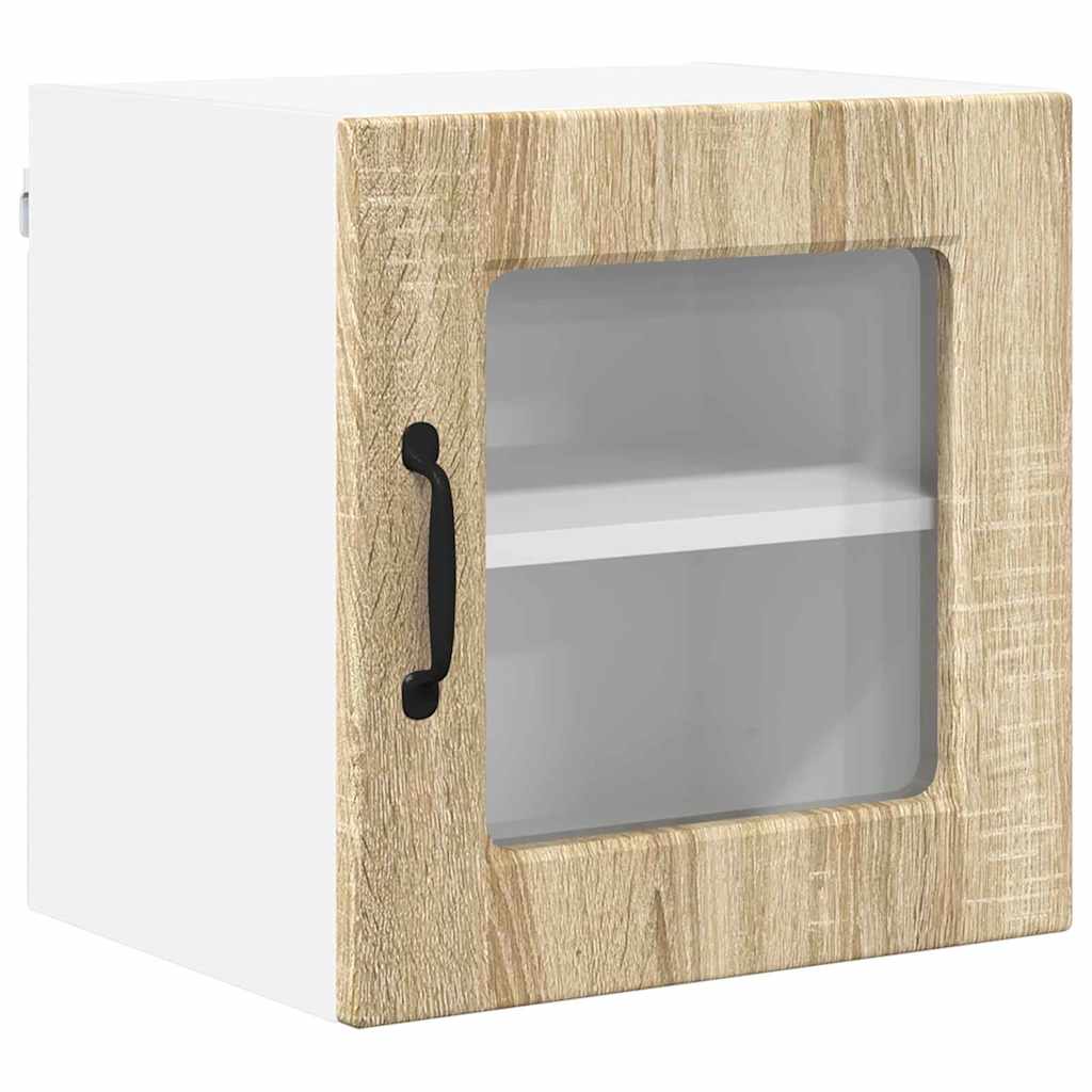 Keukenkast aan de muur 2 pcs Sonoma Eiken 40 x 31 x 40 cm