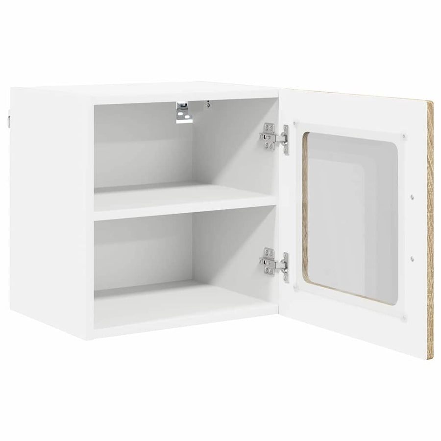 Keukenkast aan de muur 2 pcs Sonoma Eiken 40 x 31 x 40 cm