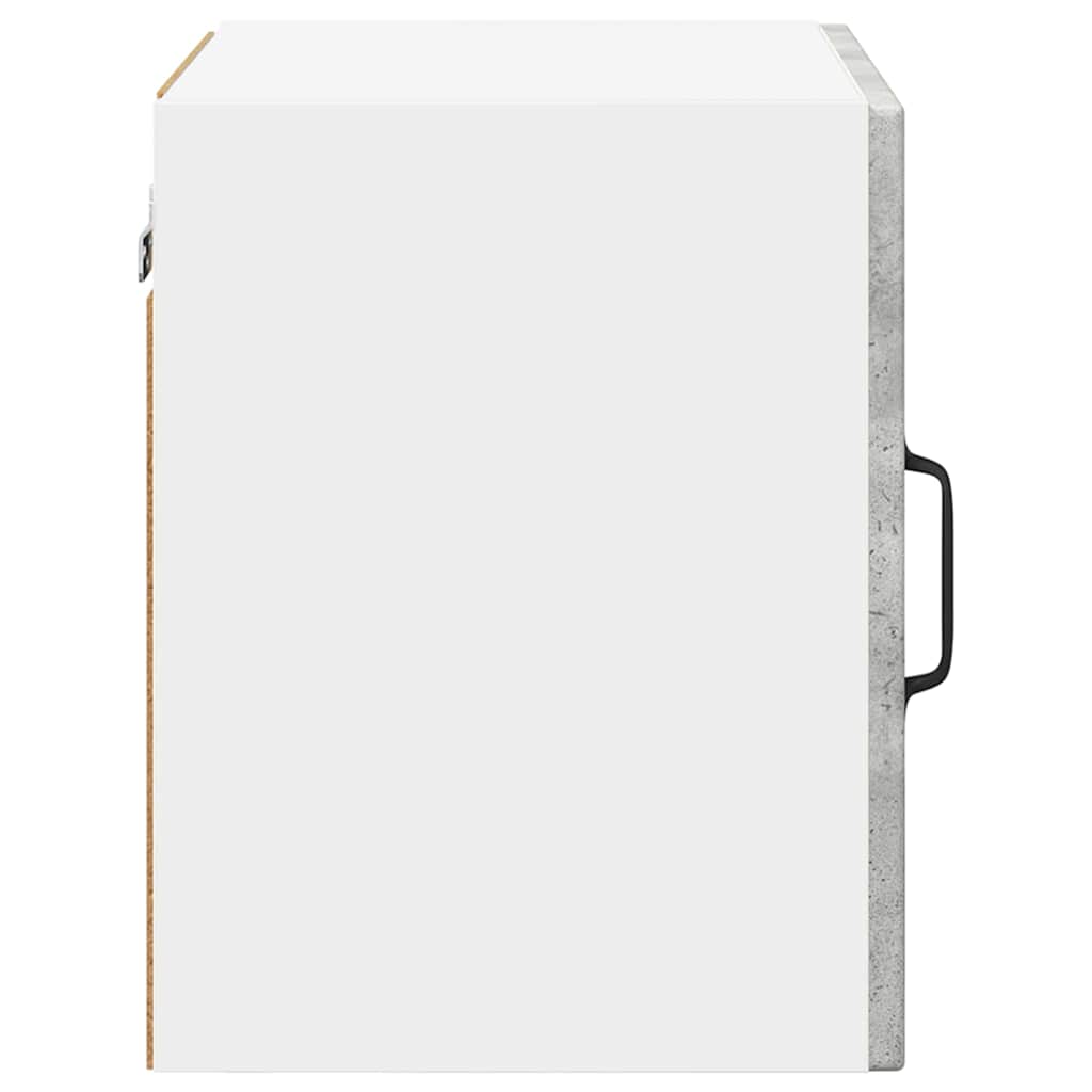 Keukenkast aan de muur Beton Grijs 40 x 31 x 40 cm Bewerkt hout