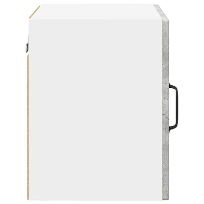 Keukenkast aan de muur Beton Grijs 40 x 31 x 40 cm Bewerkt hout