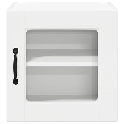 Keukenkast aan de muur met plank Hoogglans wit 40 x 31 x 40 cm