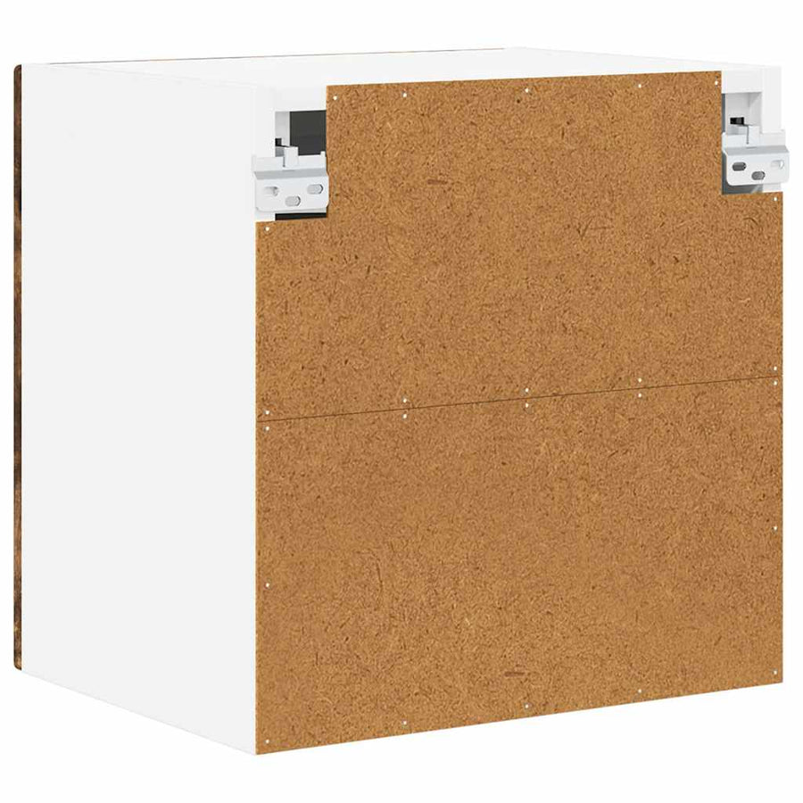 Keukenkast aan de muur met plank Gerookt eiken 40 x 31 x 40 cm