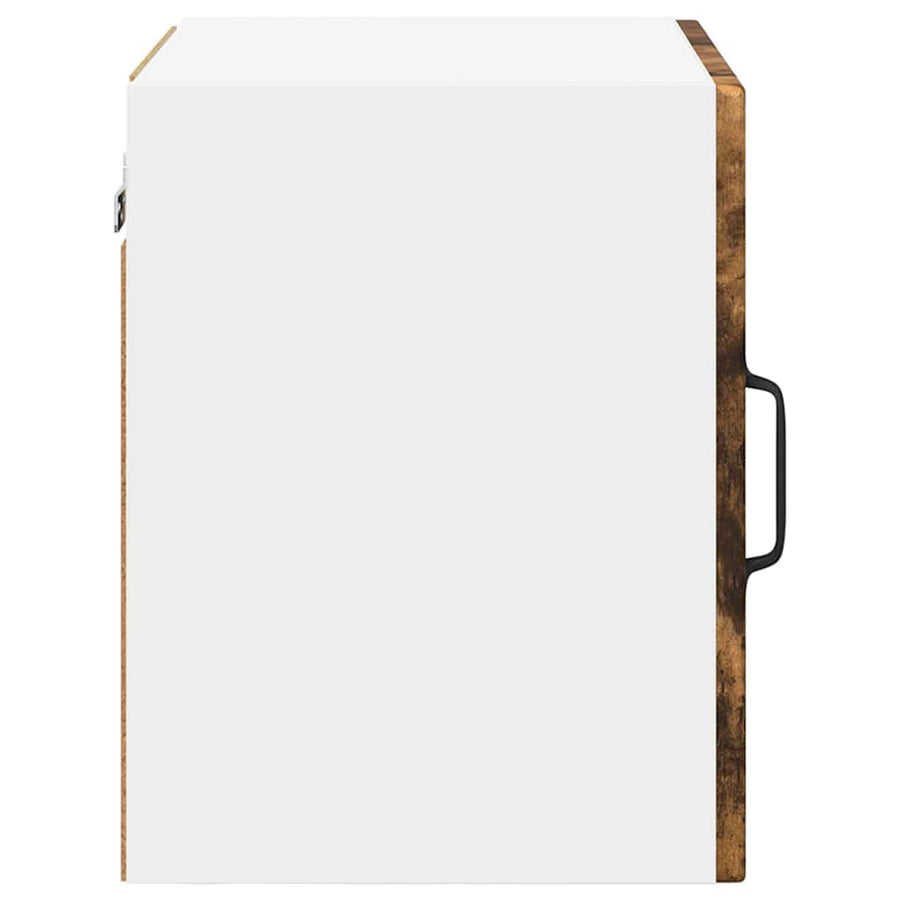 Keukenkast aan de muur met plank Gerookt eiken 40 x 31 x 40 cm