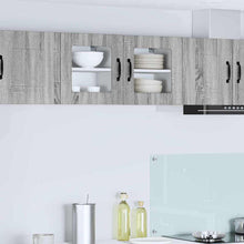 Keukenkast aan de muur met plank Grijs Sonoma 40 x 31 x 40 cm