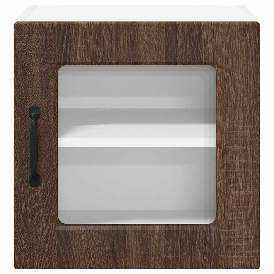 Keukenkast aan de muur Bruin Eiken 40 x 31 x 40 cm Bewerkt hout