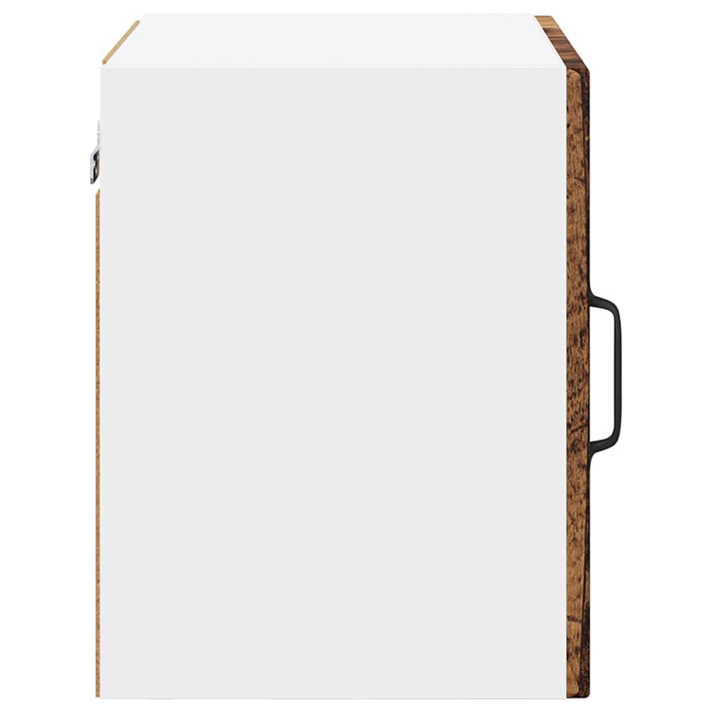 Keukenkast aan de muur met plank 2 pcs Oud Hout 40 x 31 x 40 cm