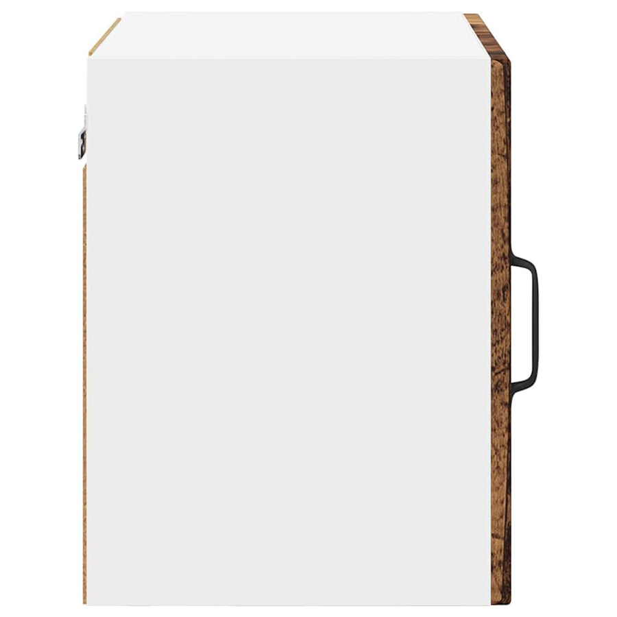 Keukenkast aan de muur met plank 2 pcs Oud Hout 40 x 31 x 40 cm