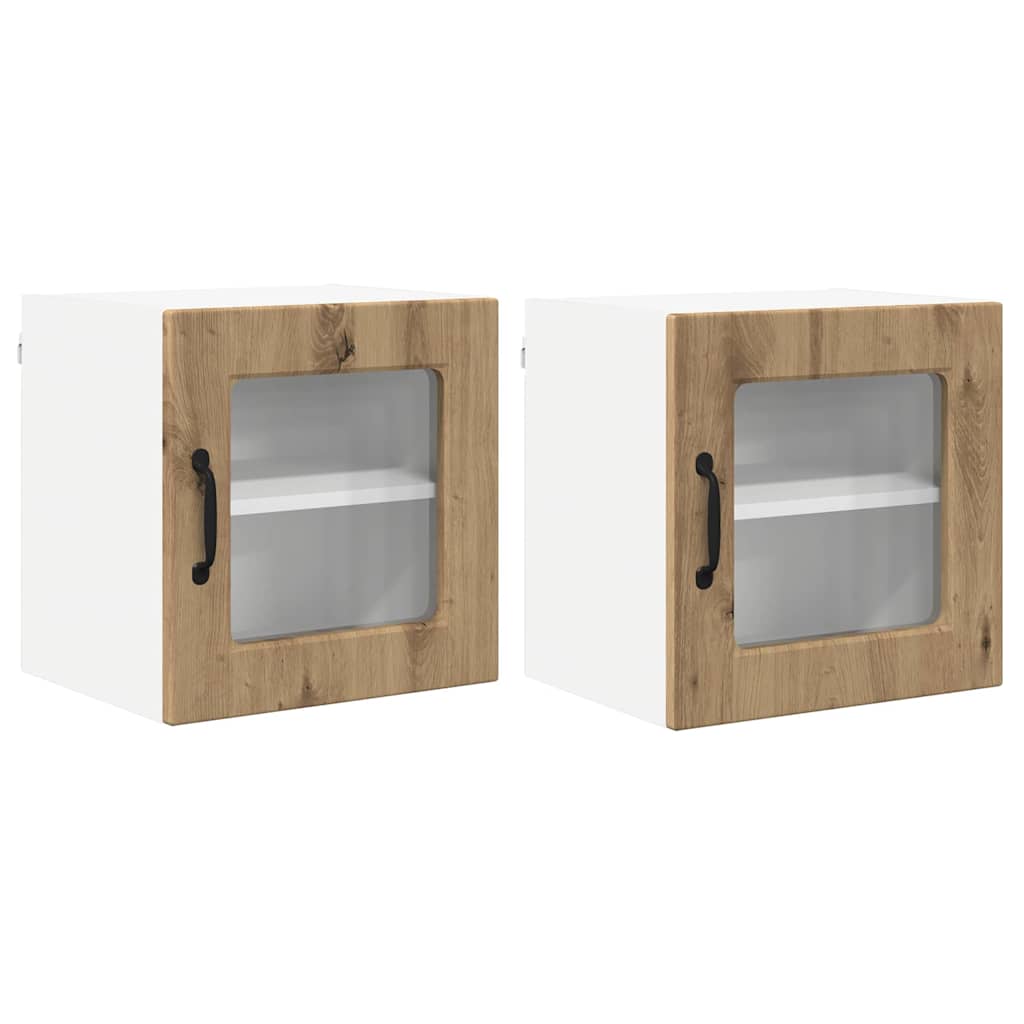 Keukenkast aan de muur 2 pcs Artisan Eiken 40 x 31 x 40 cm