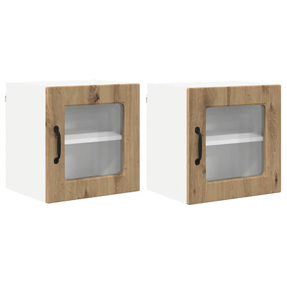 Keukenkast aan de muur 2 pcs Artisan Eiken 40 x 31 x 40 cm