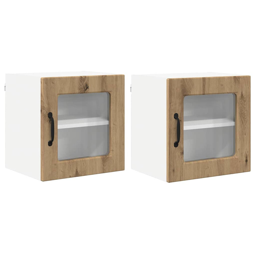 Keukenkast aan de muur 2 pcs Artisan Eiken 40 x 31 x 40 cm