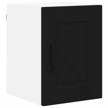 Keukenkast aan de muur Zwart 30 x 31 x 40 cm Bewerkt hout