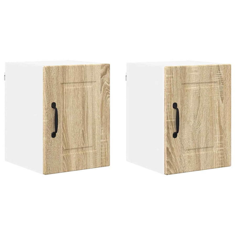 Keukenkast aan de muur 2 pcs Sonoma Eiken 30 x 31 x 40 cm