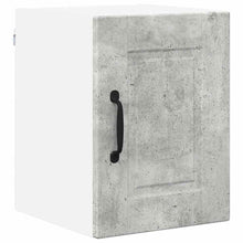 Keukenkast aan de muur Beton Grijs 30 x 31 x 40 cm Bewerkt hout