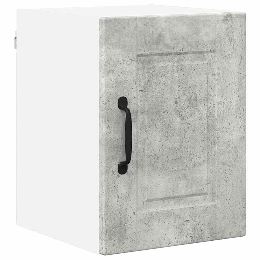 Keukenkast aan de muur 2 pcs Beton Grijs 30 x 31 x 40 cm