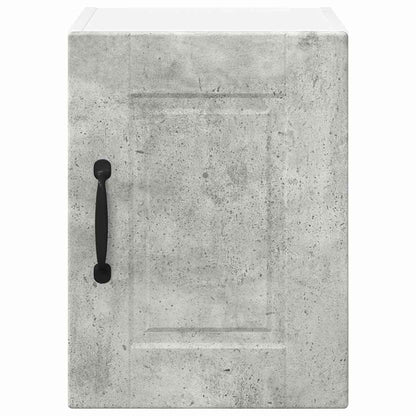 Keukenkast aan de muur 2 pcs Beton Grijs 30 x 31 x 40 cm