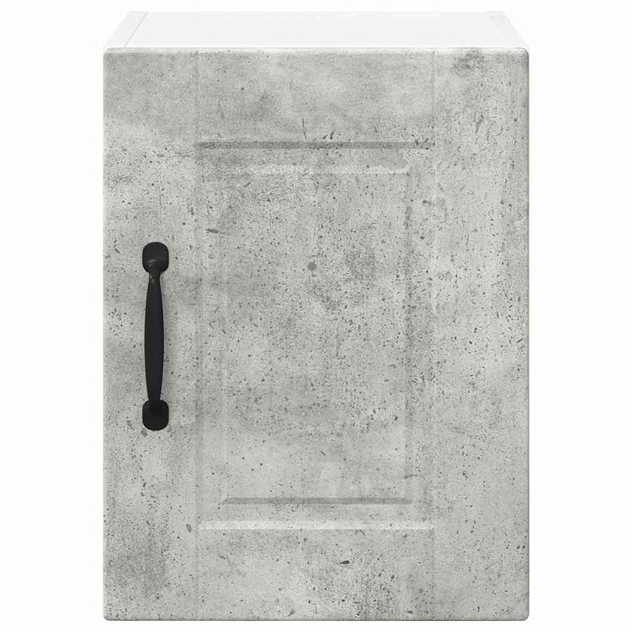 Keukenkast aan de muur 2 pcs Beton Grijs 30 x 31 x 40 cm