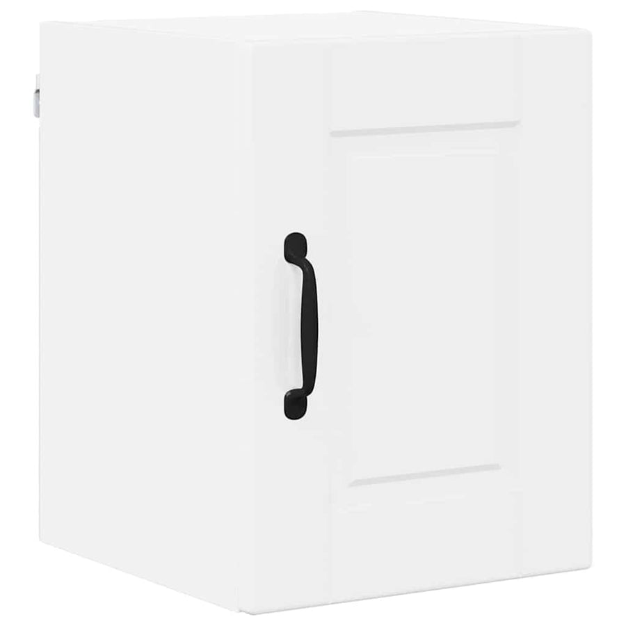 Keukenkast aan de muur met plank Hoogglans wit 30 x 31 x 40 cm