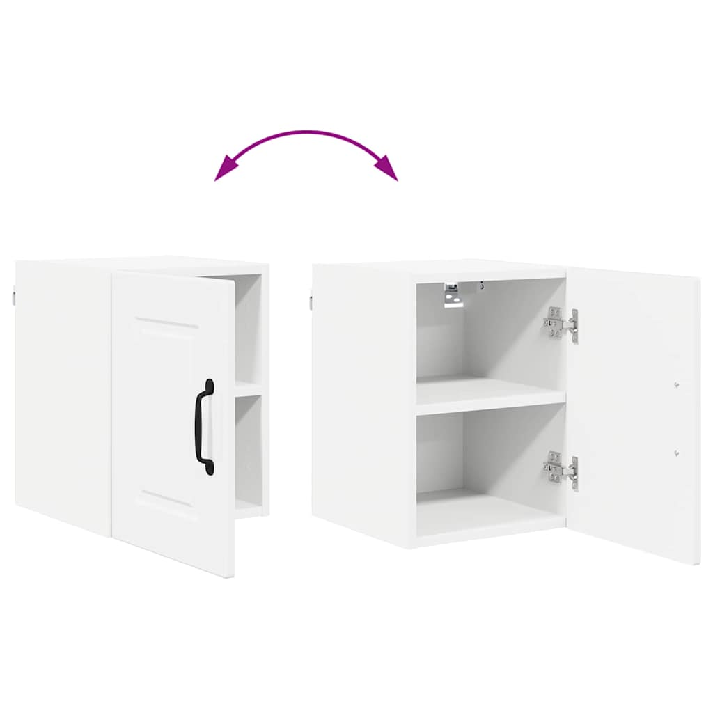 Keukenkast aan de muur met plank Hoogglans wit 30 x 31 x 40 cm