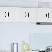 Keukenkast 30x31x40 cm hoogglans wit 2 stuks