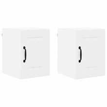 Keukenkast aan de muur 2 pcs Hoogglans wit 30 x 31 x 40 cm
