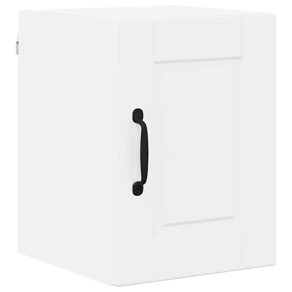 Keukenkast aan de muur 2 pcs Hoogglans wit 30 x 31 x 40 cm