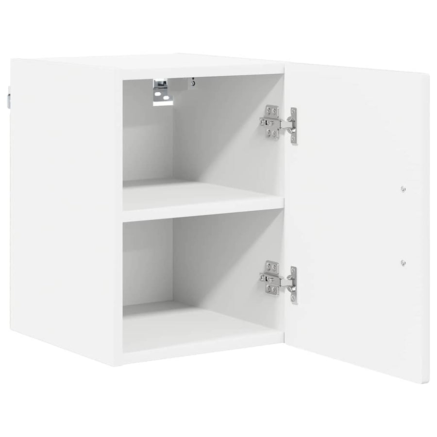 Keukenkast aan de muur 2 pcs Hoogglans wit 30 x 31 x 40 cm