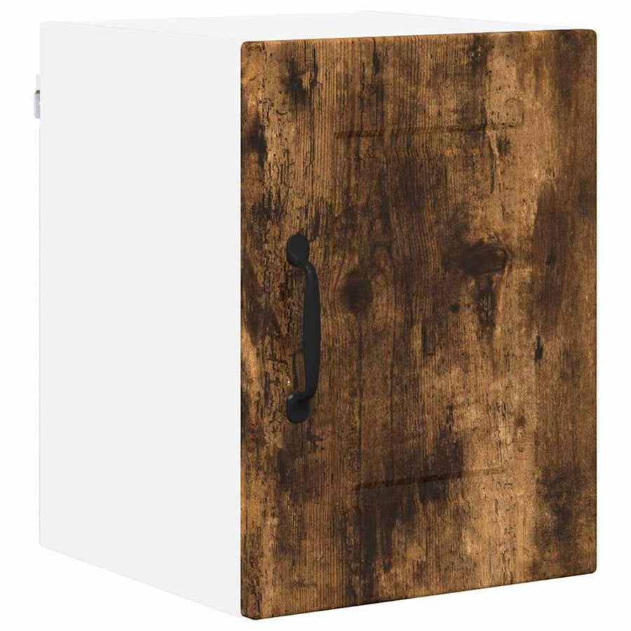 Keukenkast aan de muur 2 pcs Gerookt eiken 30 x 31 x 40 cm