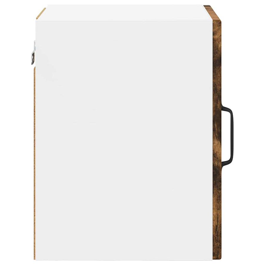 Keukenkast aan de muur 2 pcs Gerookt eiken 30 x 31 x 40 cm