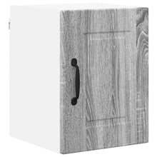 Keukenkast aan de muur met plank Grijs Sonoma 30 x 31 x 40 cm