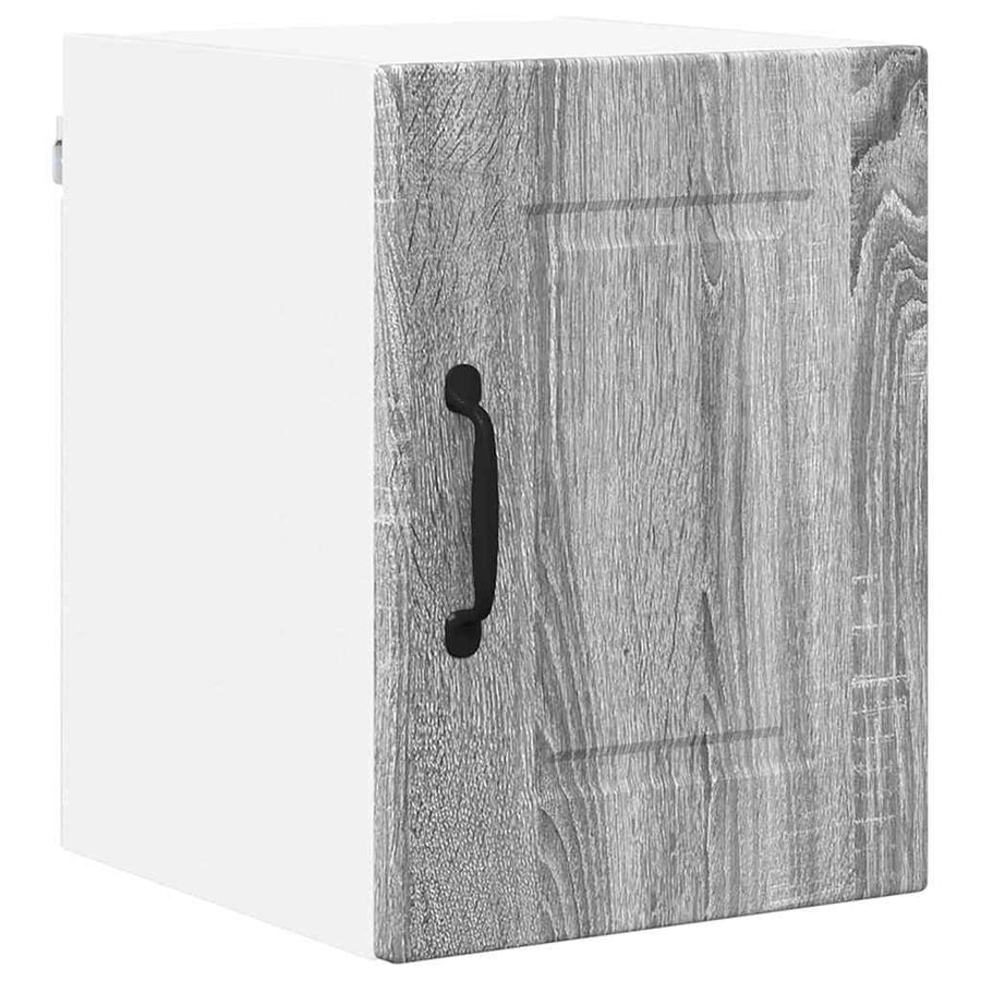 Keukenkast aan de muur met plank Grijs Sonoma 30 x 31 x 40 cm