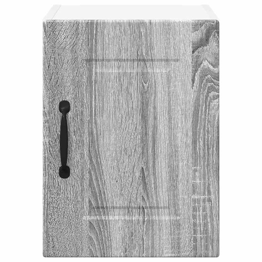 Keukenkast aan de muur met plank Grijs Sonoma 30 x 31 x 40 cm