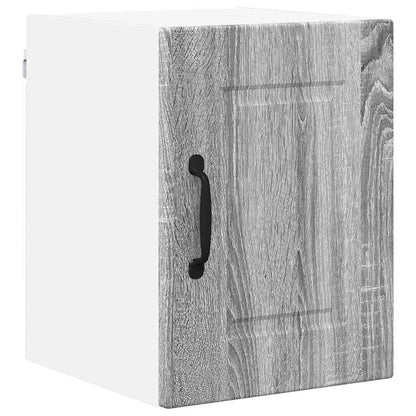 Keukenkast aan de muur 2 pcs Grijs Sonoma 30 x 31 x 40 cm