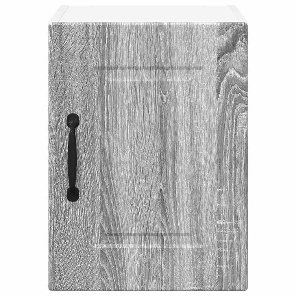 Keukenkast aan de muur 2 pcs Grijs Sonoma 30 x 31 x 40 cm